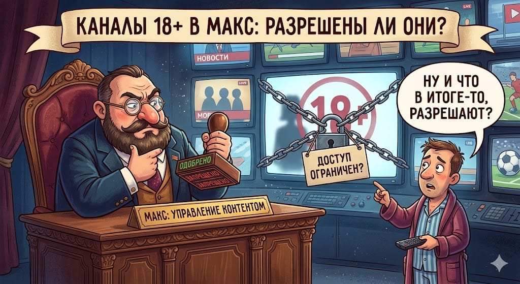 Каналы 18+ в МАКС: разрешены ли они и как работает модерация